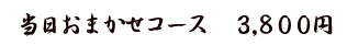 当日コース